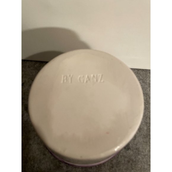 Adorable Ganz Vintage Ceramic Bunny Basket Surface Crack as Shown  #1333 - Picture 3 of 4